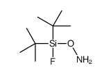 O-[ditert-butyl(fluoro)silyl]hydroxylamine Structure