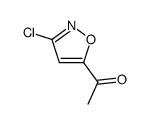 Ethanone, 1-(3-chloro-5-isoxazolyl)- (9CI) Structure