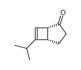 Bicyclo[3.2.0]hept-6-en-2-one, 6-(1-methylethyl)- (9CI)结构式