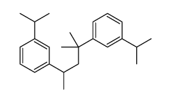 1-[2-methyl-4-(3-propan-2-ylphenyl)pentan-2-yl]-3-propan-2-ylbenzene结构式