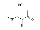 (2-bromo-3-oxobutyl)dimethylsulfonium bromide结构式