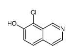 8-chloro-isoquinolin-7-ol Structure