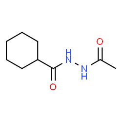 Hydrazine,1-acetyl-2-cyclohexylcarbonyl- (5CI) structure