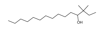 tert-pentyl-undecyl-carbinol结构式