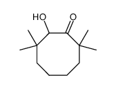 2-hydroxy-3,3,8,8-tetramethyl-cyclooctanone结构式