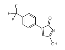 3-[4-(trifluoromethyl)phenyl]pyrrole-2,5-dione结构式