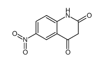 6-nitro-1H-quinoline-2,4-dione结构式