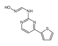 Methanimidamide, N-hydroxy-N'-[4-(2-thienyl)-2-pyrimidinyl]结构式