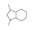 1,3-dimethyl-2,3,3a,4,5,6,7,7a-octahydroindole结构式