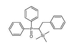 (1-diphenylphosphoryl-2-phenylethyl)-trimethylsilane结构式