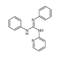 1,3-diphenyl-2-pyridin-2-ylguanidine结构式