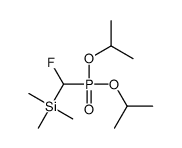 [di(propan-2-yloxy)phosphoryl-fluoromethyl]-trimethylsilane结构式