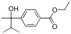 Benzoic acid, 4-(1-hydroxy-1,2-dimethylpropyl)-, ethyl ester (9CI) structure