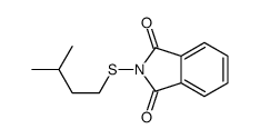 2-(3-methylbutylsulfanyl)isoindole-1,3-dione Structure