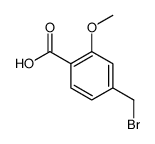 4-(bromomethyl)-2-methoxybenzoic acid Structure