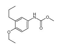 methyl N-(4-ethoxy-3-propylphenyl)carbamate结构式