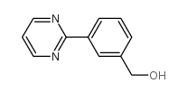 (3-pyrimidin-2-ylphenyl)methanol structure