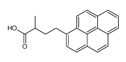 2-methyl-4-pyren-1-yl-butyric acid结构式