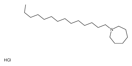 1-tetradecylazepane,hydrochloride Structure