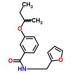 3-sec-Butoxy-N-(2-furylmethyl)benzamide结构式