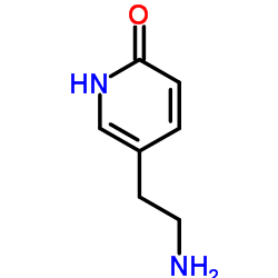 5-(2-Aminoethyl)-2(1H)-pyridinone结构式
