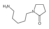 1-(5-aminopentyl)pyrrolidin-2-one结构式