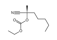 [(2S)-2-cyanoheptan-2-yl] ethyl carbonate Structure