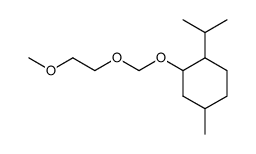 1-isopropyl-2-((2-methoxyethoxy)methoxy)-4-methylcyclohexane Structure