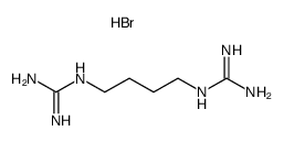 bromhydrate de butanediylbisguanidine Structure