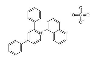 1-naphthalen-1-yl-2,4-diphenylpyridin-1-ium,perchlorate结构式