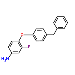 4-(4-Benzylphenoxy)-3-fluoroaniline Structure