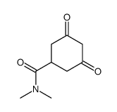 N,N-dimethyl-3,5-dioxocyclohexane-1-carboxamide Structure