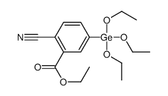 ethyl 2-cyano-5-triethoxygermylbenzoate Structure
