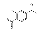 Ethanone, 1-(3-methyl-4-nitrophenyl)-结构式