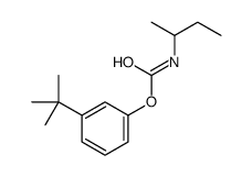 (3-tert-butylphenyl) N-butan-2-ylcarbamate结构式