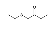 2-(ethylthio)-3-pentanone Structure