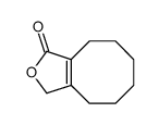 4,5,6,7,8,9-hexahydro-1H-cycloocta[c]furan-3-one Structure