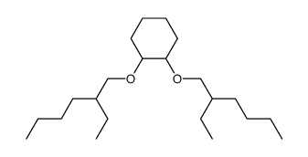 1,2-bis-(2-ethyl-hexyloxy)-cyclohexane结构式