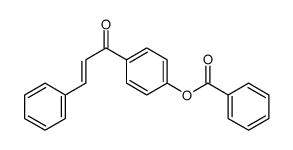 [4-(3-phenylprop-2-enoyl)phenyl] benzoate Structure