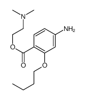 2-(dimethylamino)ethyl 4-amino-2-butoxybenzoate结构式