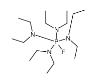 N-ethyl-N-[tris(diethylamino)-fluoro-λ5-phosphanyl]ethanamine Structure