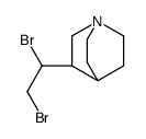 3-(1,2-dibromoethyl)-1-azabicyclo[2.2.2]octane结构式