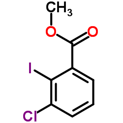 Methyl 3-chloro-2-iodobenzoate Structure