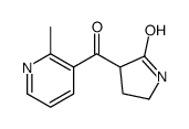 2-Methyl-3-pyridoyl-2-pyrrolidinone Structure