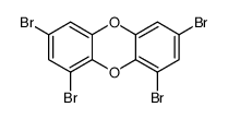 1,3,7,9-Tetrabromodibenzo[b,e][1,4]dioxin结构式