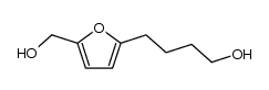 5-(4-hydroxybutyl)-2-furanmethanol Structure