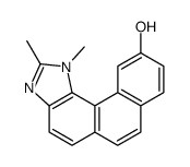 1,2-dimethylnaphtho[1,2-e]benzimidazol-10-ol Structure