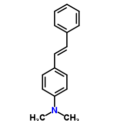 4-(二甲氨基)芪结构式