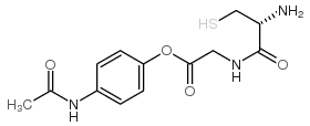 acetaminophen cysteinylglycine Structure