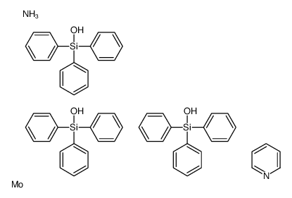 Tris(triphenylsilyloxy)molybdenum nitride pyridine complex picture